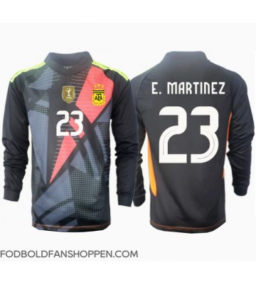 Argentina Emiliano Martinez #23 Målmand Hjemmebanetrøje Copa America 2024 Langærmet